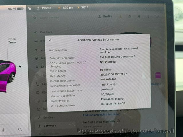 2019 Tesla Model 3 Standard Range Plus RWD - 22993051 - 22