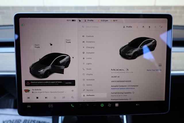 2019 Tesla Model 3 Standard Range Plus RWD - 22939966 - 35