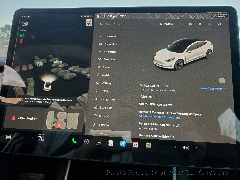 2019 Tesla Model 3 Standard Range Plus RWD - 22724983 - 18