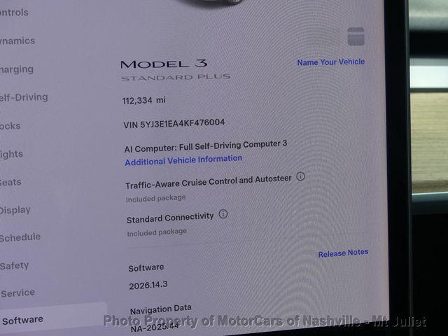 2019 Tesla Model 3 Standard Range Plus RWD - 23034719 - 31