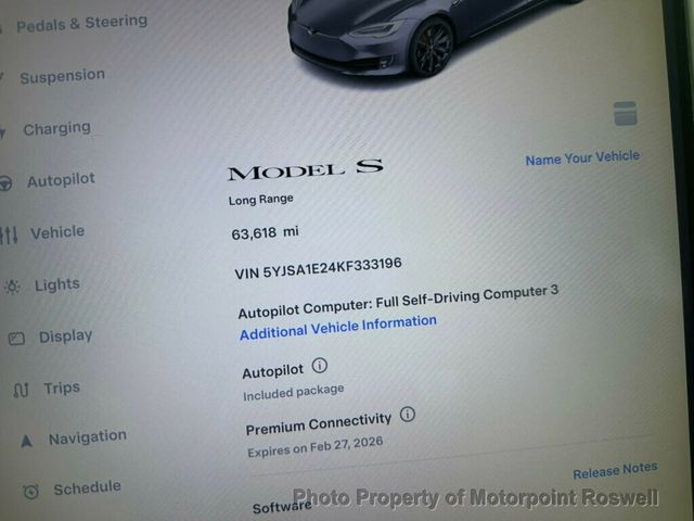 2019 Tesla Model S Long Range AWD - 22978547 - 21