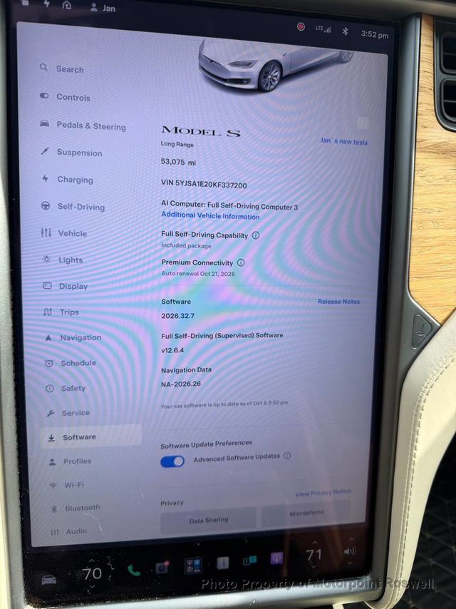 2019 Tesla Model S Long Range AWD - 23093323 - 2