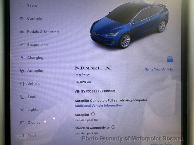 2019 Tesla Model X 6 SEATER - 22646051 - 14