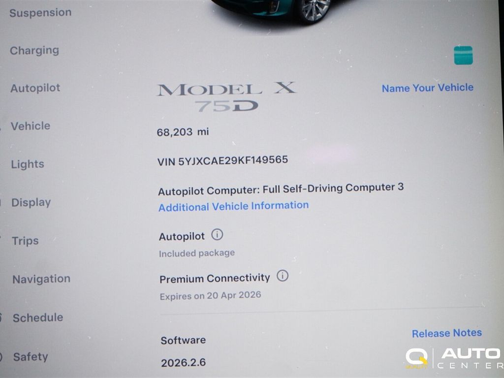 2019 Tesla Model X 75D AWD - 23005587 - 18