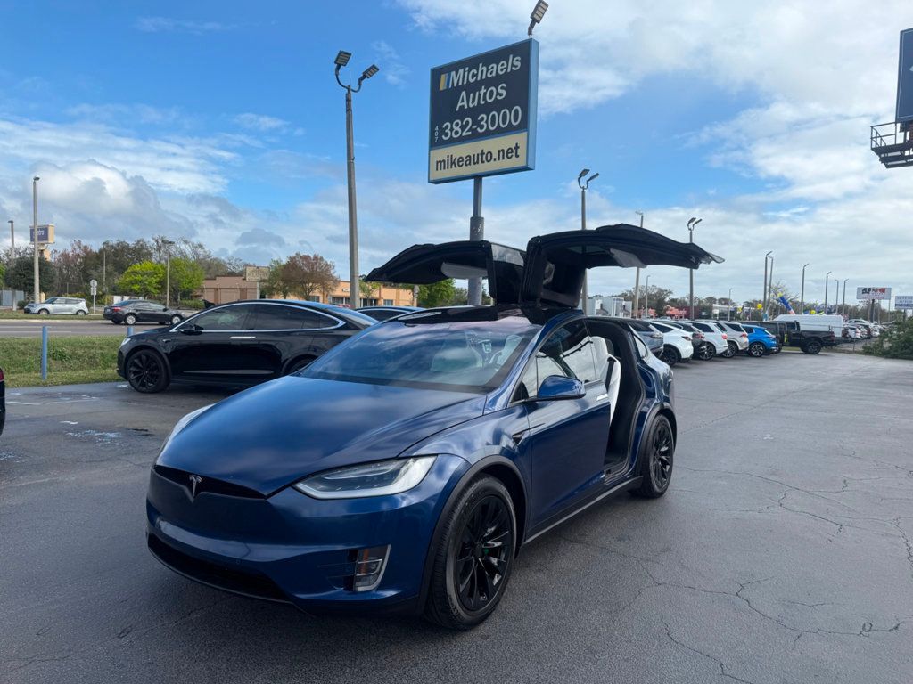 2019 Tesla Model X LONG RANGE**6 PASSENGERS**WHITE INTERIOR** - 22770002 - 1