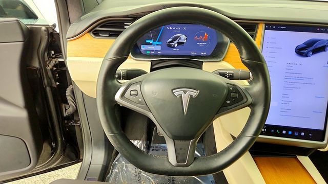 2019 Tesla Model X Long Range AWD w/ 7-Seat Cream Premium Interior - 23096107 - 12