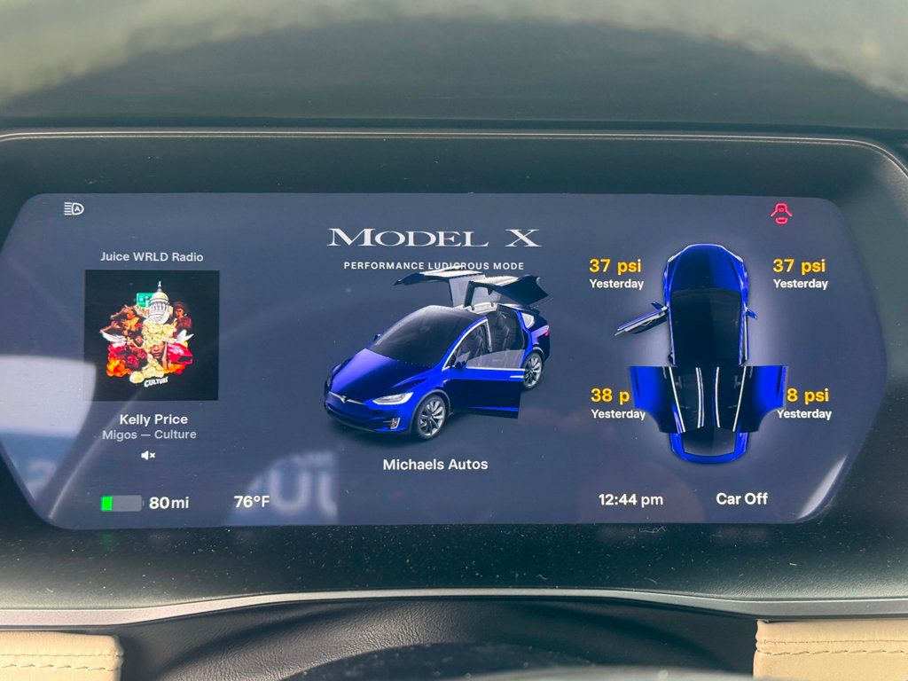 2019 Tesla Model X **MODEL X PERFORMANCE LUDICROUS 6 PASS** - 22750173 - 9