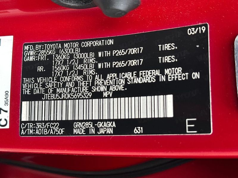 2019 Toyota 4Runner TRD Off-Road - 22999923 - 21