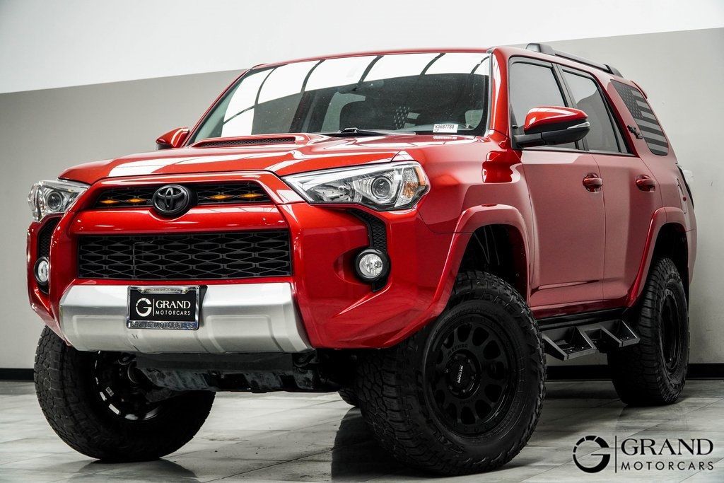 Used 2019 Toyota 4Runner TRF Off-Road Premium with VIN JTEBU5JR9K5687780 for sale in Kennesaw, GA