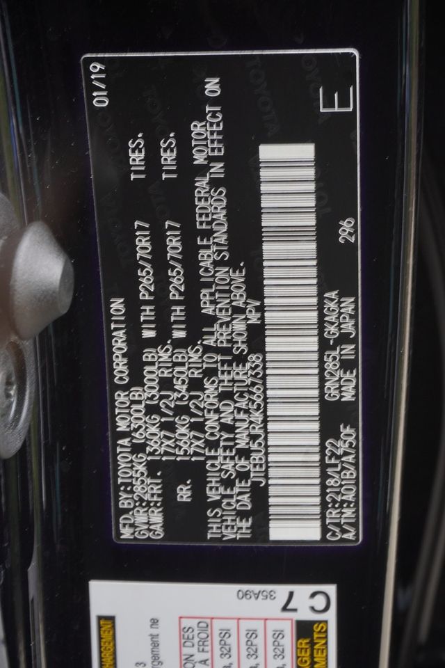 2019 Toyota 4Runner TRD Pro 4WD - 22922556 - 27