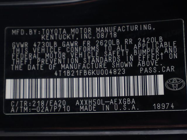 2019 Toyota Avalon Hybrid XLE - 23042658 - 53