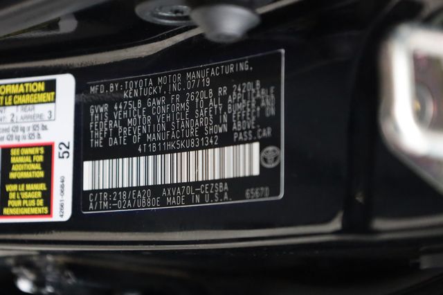 2019 Toyota Camry  - 22969338 - 11