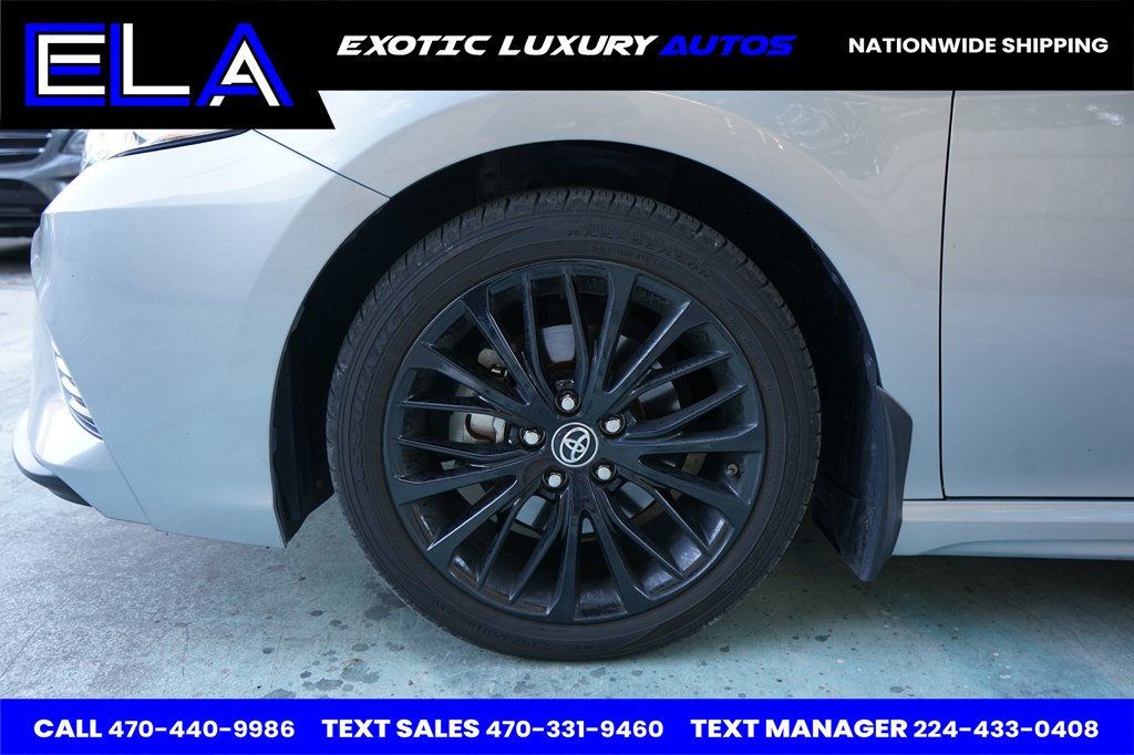 2019 Toyota Camry SPORT PACAKGE! SE! LEATHER SEATS! NIGHTSHADE SPEICAL EDT PACKAGE - 22932976 - 10
