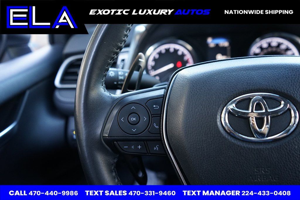 2019 Toyota Camry SPORT PACAKGE! SE! LEATHER SEATS! NIGHTSHADE SPEICAL EDT PACKAGE - 22932976 - 15