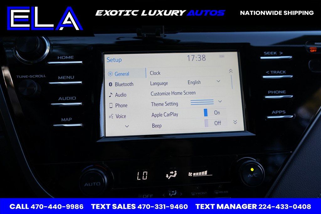 2019 Toyota Camry SPORT PACAKGE! SE! LEATHER SEATS! NIGHTSHADE SPEICAL EDT PACKAGE - 22932976 - 18