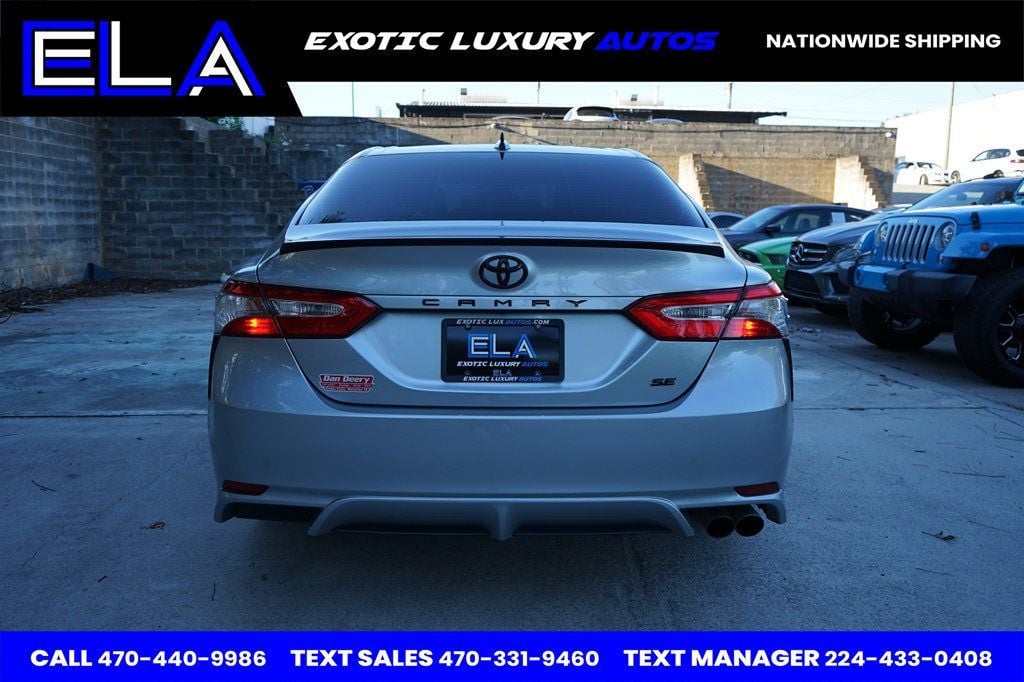 2019 Toyota Camry SPORT PACAKGE! SE! LEATHER SEATS! NIGHTSHADE SPEICAL EDT PACKAGE - 22932976 - 3