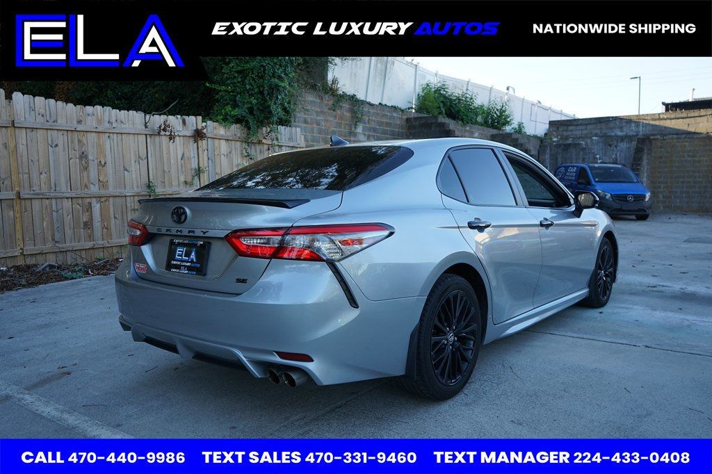 2019 Toyota Camry SPORT PACAKGE! SE! LEATHER SEATS! NIGHTSHADE SPEICAL EDT PACKAGE - 22932976 - 5