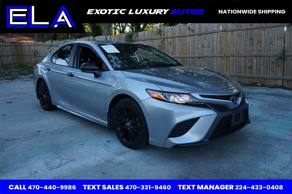 2019 Toyota Camry SPORT PACAKGE! SE! LEATHER SEATS! NIGHTSHADE SPEICAL EDT PACKAGE - 22932976 - 8