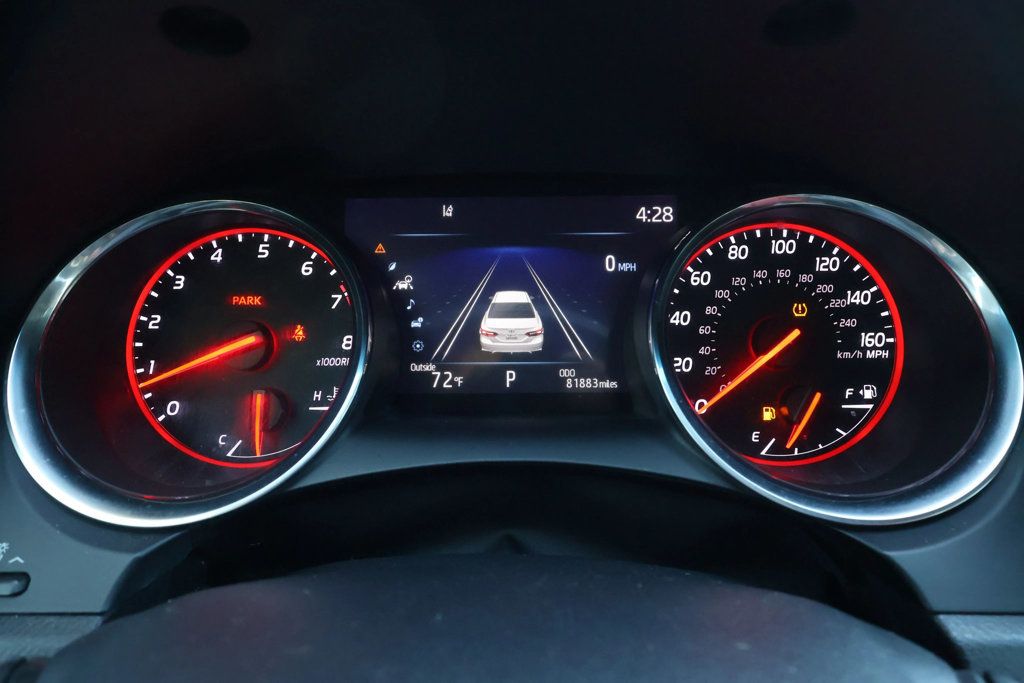 2019 Toyota Camry XSE TRIM, RED LEATHER SEATS, BLACKOUT WHEELS, BLUETOOTH, SPOILER - 22934292 - 19