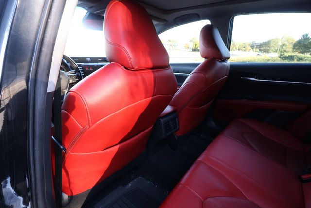 2019 Toyota Camry XSE TRIM, RED LEATHER SEATS, BLACKOUT WHEELS, BLUETOOTH, SPOILER - 22934292 - 29