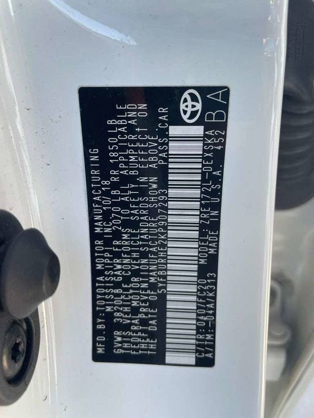 2019 Toyota Corolla L CVT - 23001916 - 14