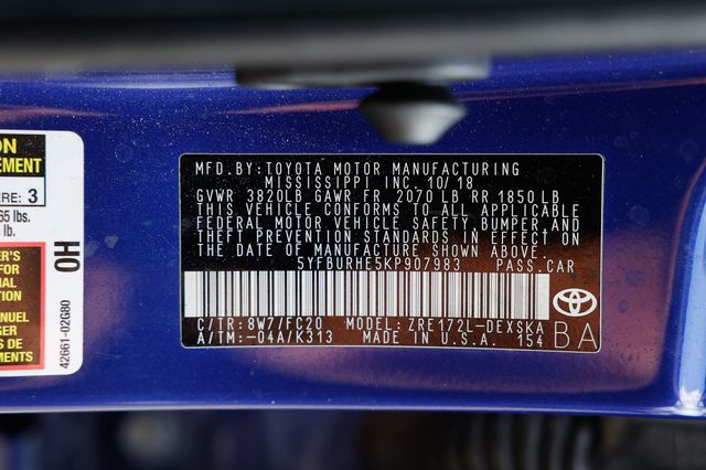2019 Toyota Corolla SE CVT - 23078295 - 48