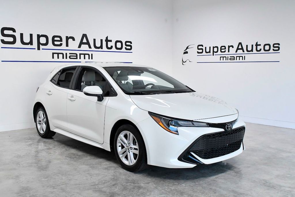 2019 Toyota Corolla Hatchback SE CVT - 22216591 - 2