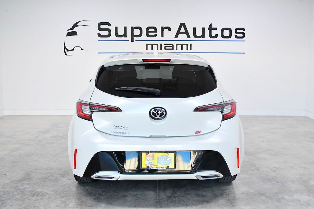 2019 Toyota Corolla Hatchback SE CVT - 22216591 - 4