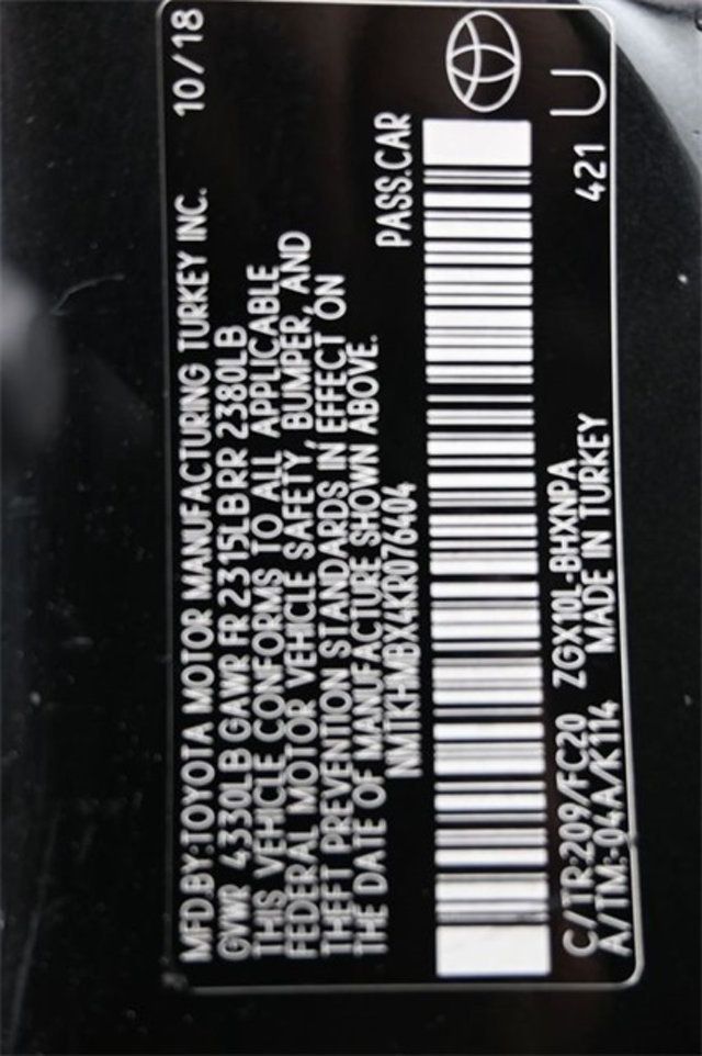 2019 Toyota C-HR LE FWD - 22968060 - 3