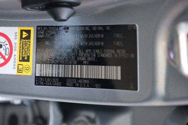 2019 Toyota Highlander  - 22908433 - 10