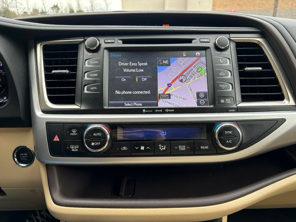 2019 Toyota Highlander 2019 TOYOTA HIGHLANDER XLE - 22969378 - 26