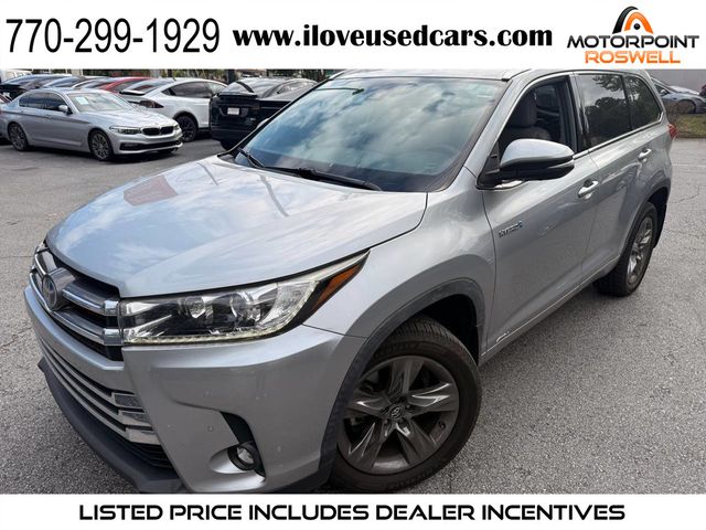 2019 Toyota Highlander Hybrid Limited Platinum V6 AWD - 23027644 - 0