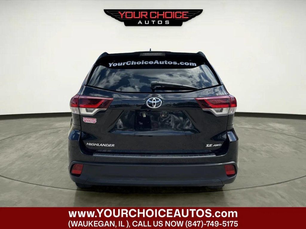 2019 Toyota Highlander SE V6 AWD - 23059565 - 3
