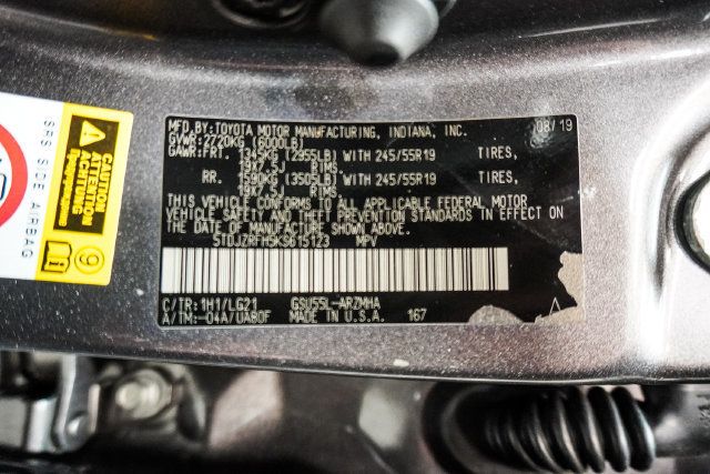2019 Toyota Highlander SE V6 AWD - 23080744 - 37
