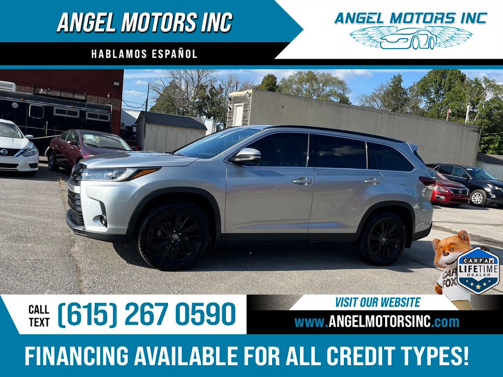 2019 Toyota Highlander SE V6 FWD - 22619366 - 0