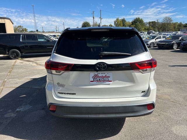 2019 Toyota Highlander SE V6 FWD - 23097791 - 4