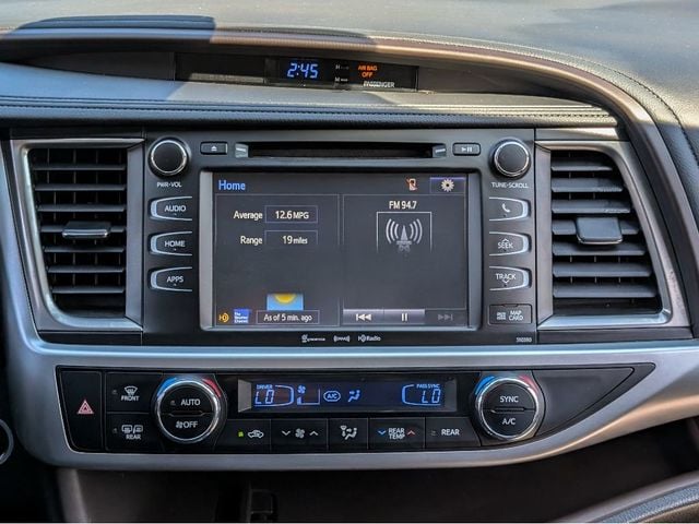 2019 Toyota Highlander XLE V6 AWD - 23007998 - 22