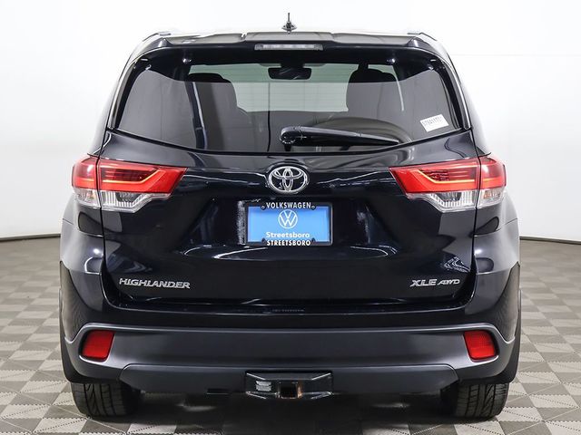 2019 Toyota Highlander XLE V6 AWD - 23026014 - 13