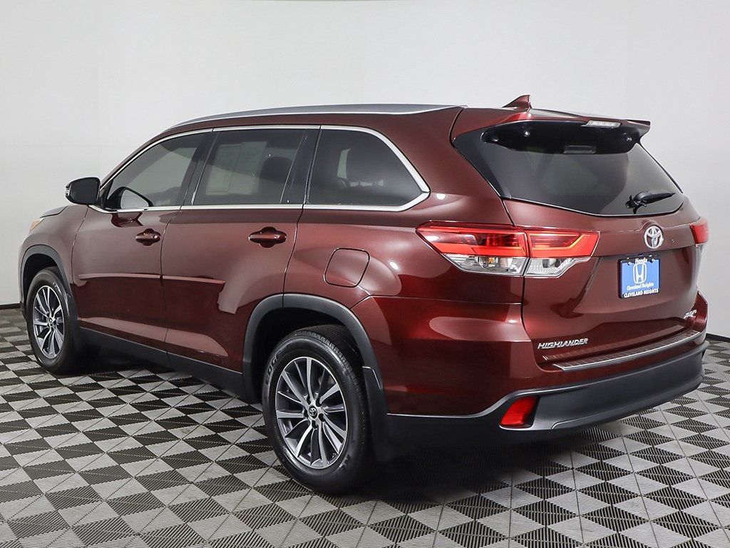 2019 Toyota Highlander XLE V6 AWD - 22719921 - 11