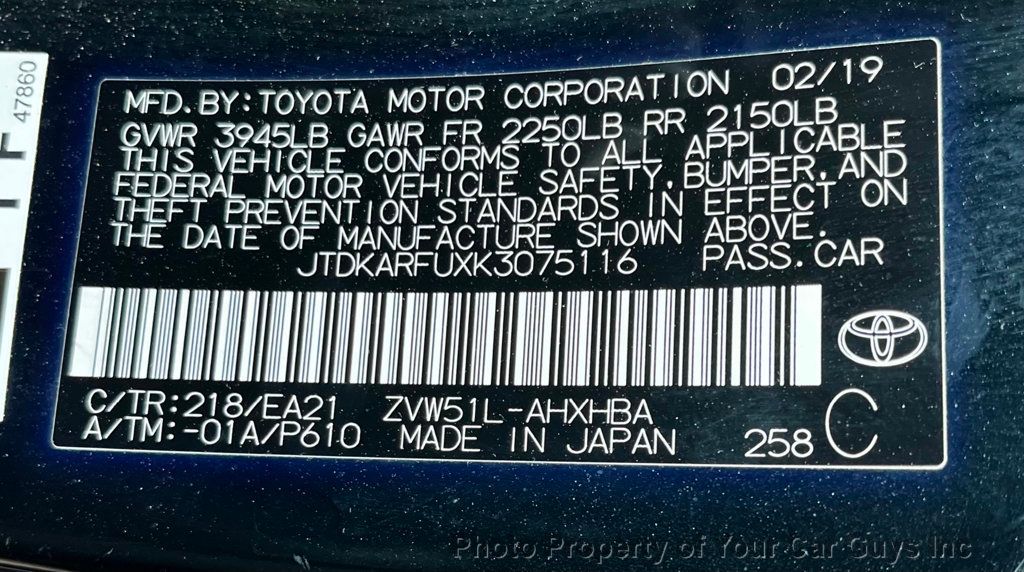 2019 Toyota Prius Limited - 23046028 - 35