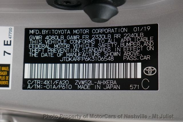 2019 Used Toyota Prius Prime Plus Plug In At MotorCars Of Nashville 