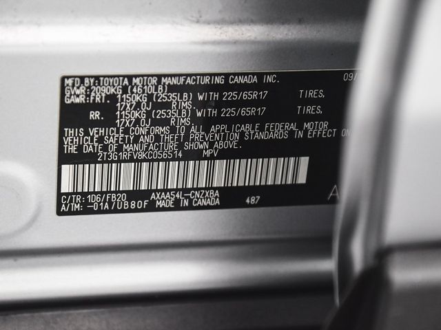 2019 Toyota RAV4 LE - 22967237 - 12