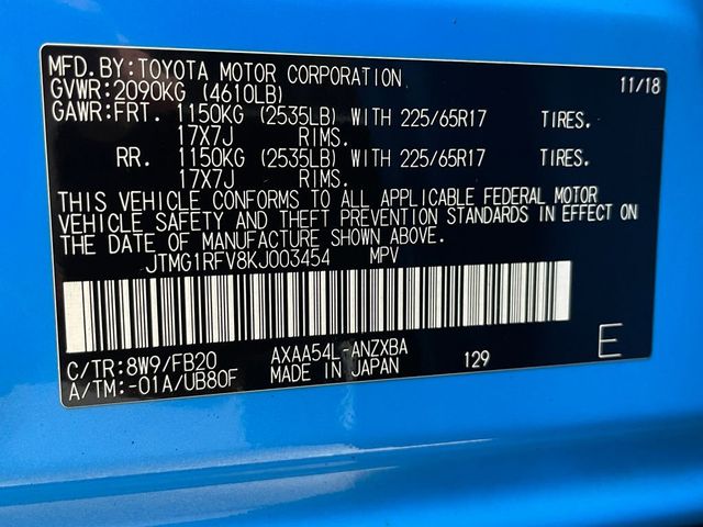 2019 Toyota RAV4 LE AWD - 22962960 - 42