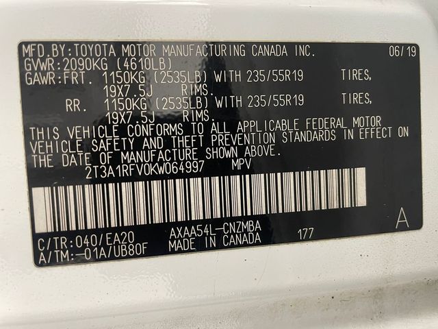 2019 Toyota RAV4 XLE Premium AWD - 22959841 - 48