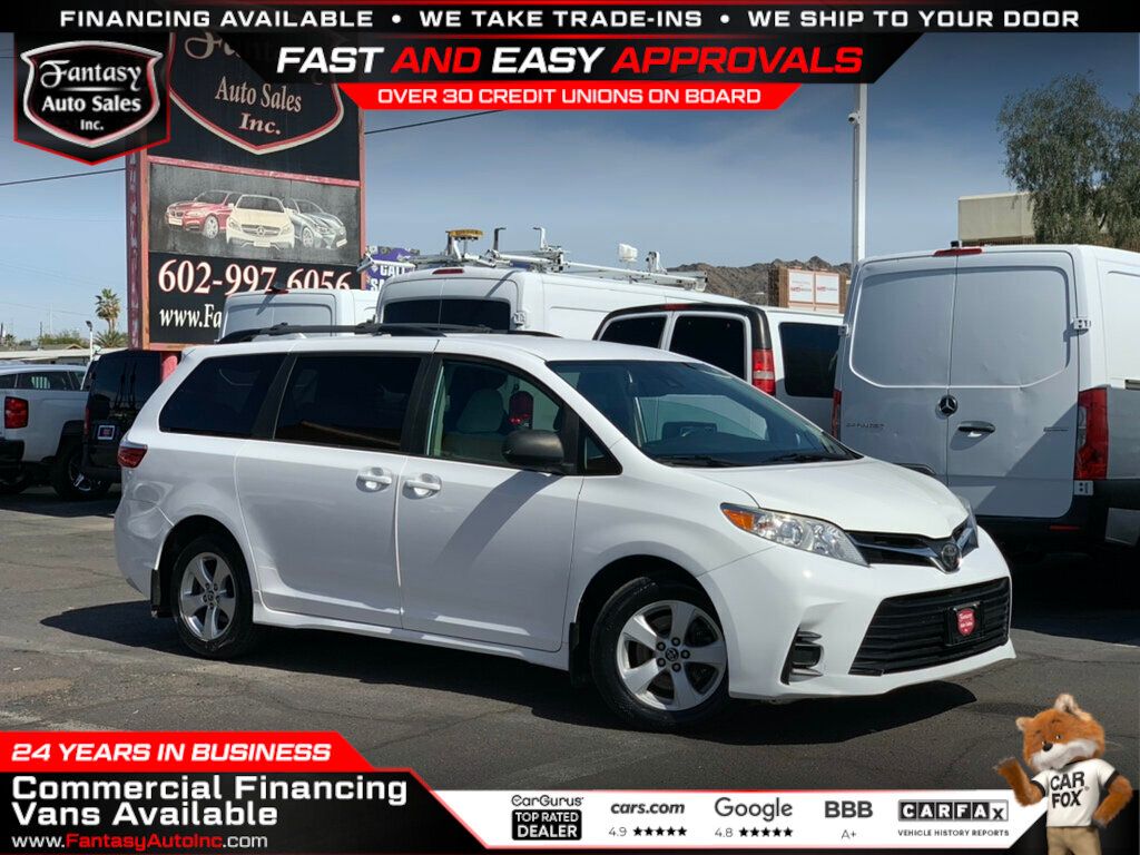 2019 Toyota Sienna LE FWD 8-Passenger - 22989790 | Video 1