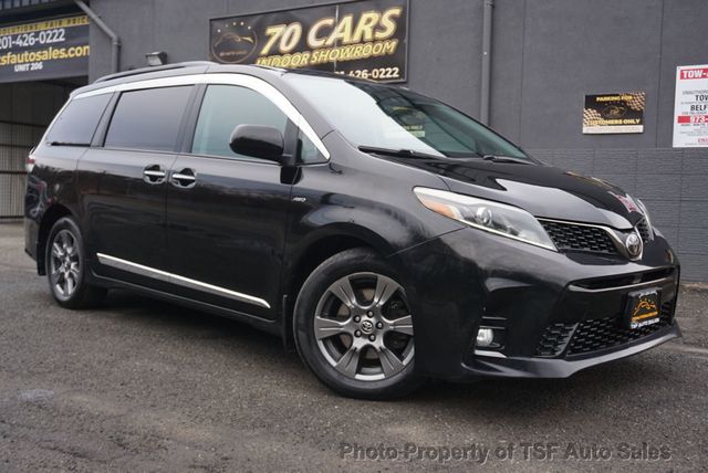 2019 Toyota Sienna SE AWD 7-Passenger CARPLAY NAVI REAR CAMERA SUNROOF LEATHER JBL - 22970402 - 0
