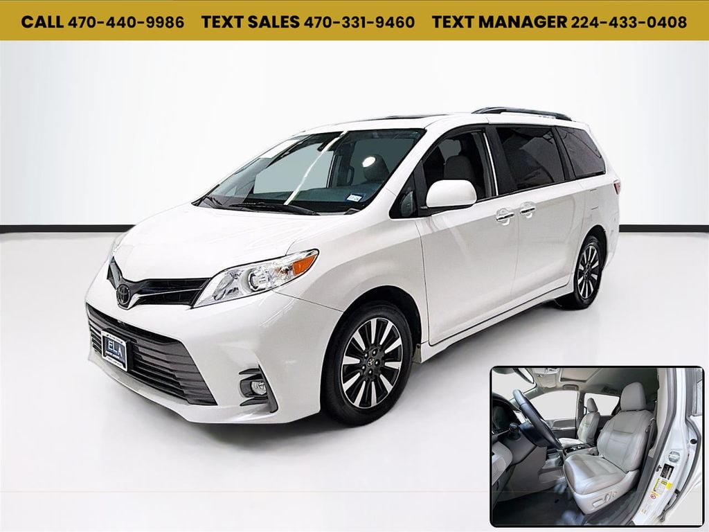 2019 Toyota Sienna XLE Premium AWD 7-Passenger - 23005379 - 0