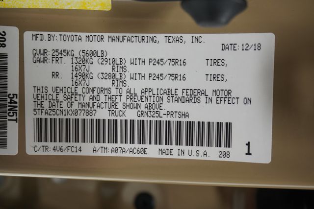 2019 Toyota Tacoma  - 23032466 - 24