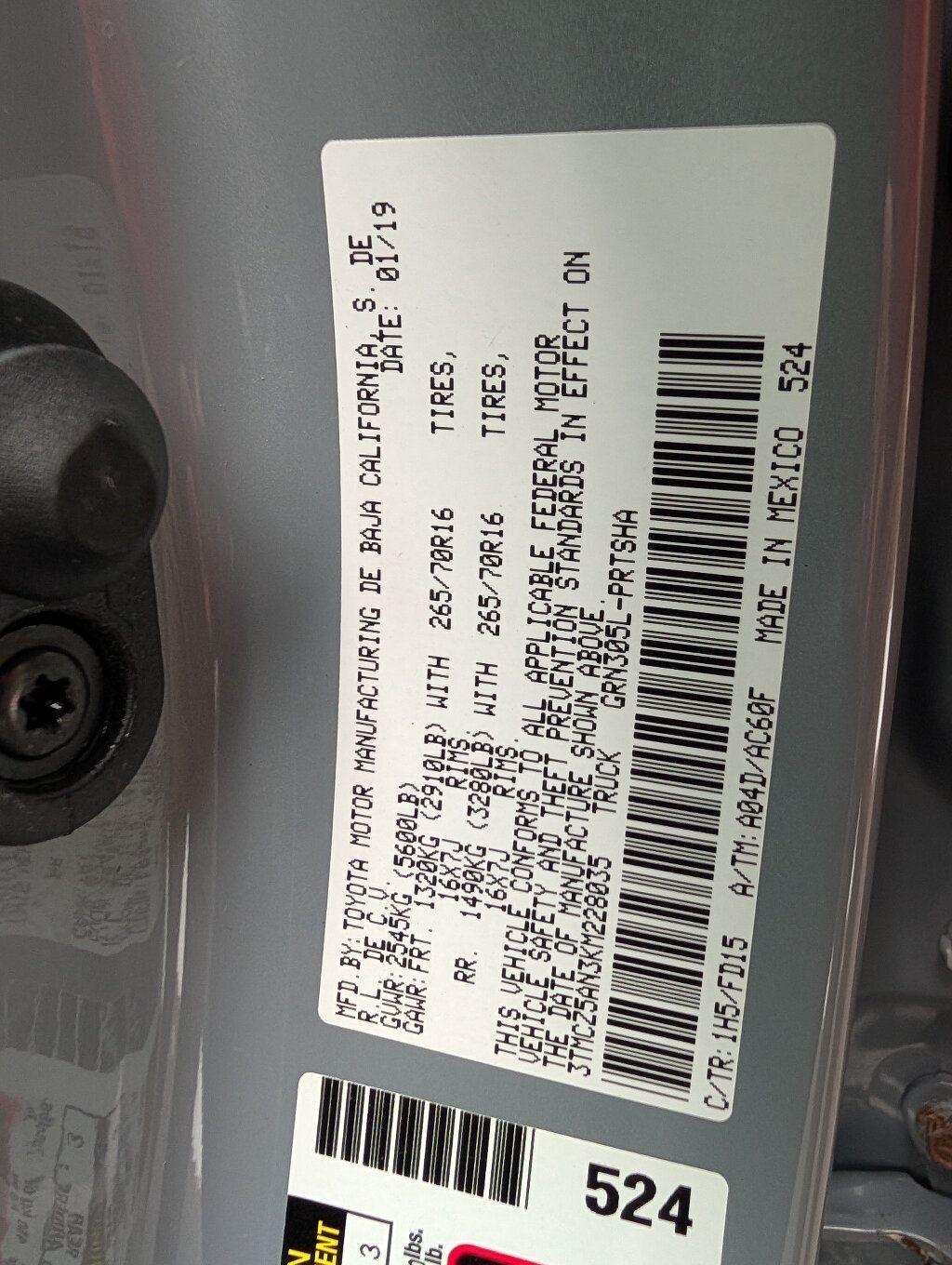 2019 Toyota Tacoma CUSTOM BUILT TRD OFFROAD - 22948788 - 32