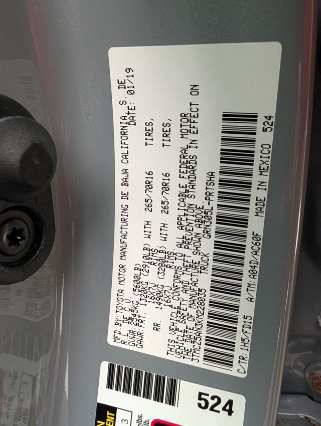 2019 Toyota Tacoma CUSTOM BUILT TRD OFFROAD - 22948788 - 32